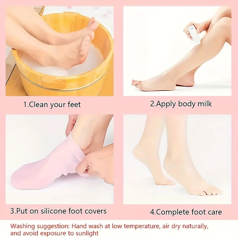 Moisturizing Silicone Foot Socks