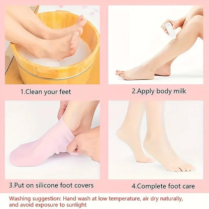 Moisturizing Silicone Foot Socks